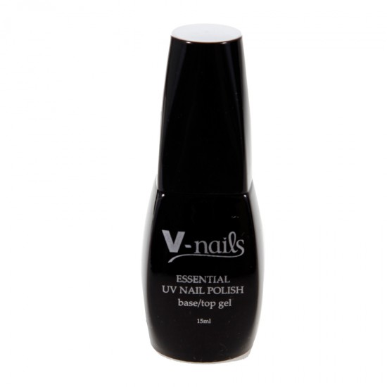 Essential UV Nail Polish Base & Top gel 15ml Vnails  Nail care